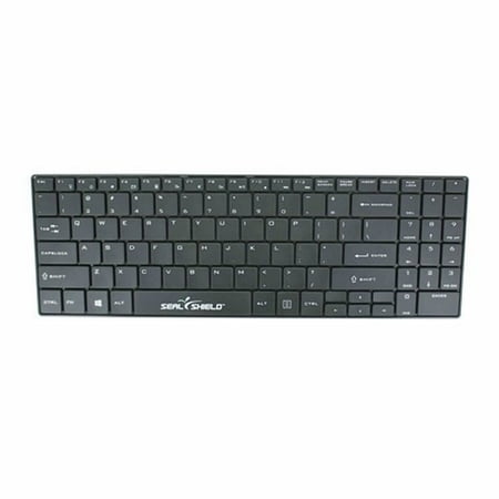 Seal Shield Clean Wipe Waterproof - Keyboard - USB - English - US - (Best Way To Clean Sticky Keyboard)
