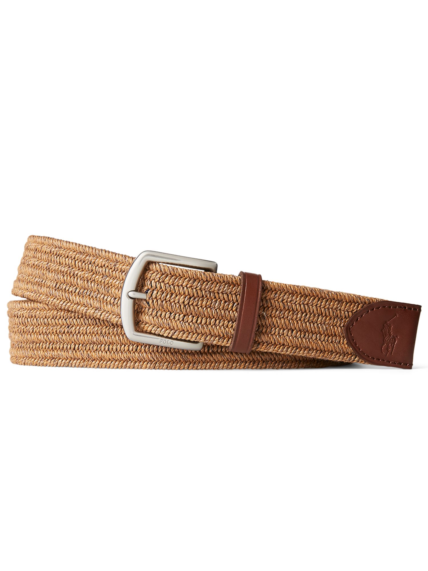 Rugby Ralph Lauren Brown Woven Belt with Gold Buckle Vintage Ralph Lauren Belt Buckles - Etsy main image 2