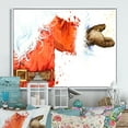 thumbnail image 1 of Designart Christmas Holiday Fancy Santa Claus V Traditional Floating Frame Wall Art, 1 of 4