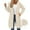 Beige, variant on Kukoosong Women's Double Zip Up Hoodies Oversized Sweatshirts Winter School Outfits Casual Loose Jackets with Pockets