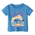 thumbnail image 3 of Toddler Girls T Shirts Summer Girls Short Sleeve Tops Loose Soft Girls Summer Outfits Girls Clothes 2-3 Years Cute&nbsp;Girl&nbsp;Clothing, 3 of 3