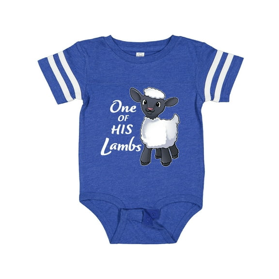 Inktastic One of His Lambs Easter Sheep Boys or Girls Baby Bodysuit