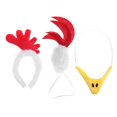thumbnail image 1 of Chicken Headband 1Set Assorted Color Cloth for Party Instant Fun Look Funny Animal Headwear, 1 of 4