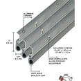 thumbnail image 2 of Jamb-Up Weatherstripping Kit, 36-by-84 Inches, with Screws, Aluminum - MD Building Products 01073, 2 of 5