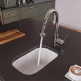 thumbnail image 1 of Pemberly Row Small Rectangular Fireclay Undermount or Drop In Prep / Bar Sink, 1 of 9