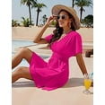 thumbnail image 4 of Women's Lightweight Bikini Cover Up Summer Swimsuit Cover-Up and Flowy Casual Dress Alsol Lamesa, 4 of 6