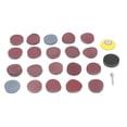 thumbnail image 1 of Disque de Ponçage pour Fil Féminin, 203 Pcs Disque de Ponçage en Papier de Verre Floqué 50mm Ultra Réactif, 1 of 14