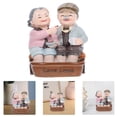 thumbnail image 4 of 1pc Grandpa and Grandma Decoration Creative Cake Ornament Home Mini Adornment, 4 of 9
