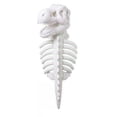 thumbnail image 2 of Glow in the Dark Dinosaur Costume for Dogs Cats, 3D Skeleton T-Rex Pet Outfit, Luminous Plush Halloween Cosplay Prop, Night Glow Hoodie for Medium Large Breeds, Funny Trick or Treat Party Gear, 2 of 5