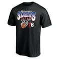 thumbnail image 2 of Men's  Black Philadelphia 76ers Balanced Floor T-Shirt, 2 of 3
