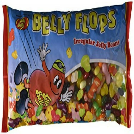 Jelly Belly, - Belly Flops - Irregular Jelly Beans - 2 Lb