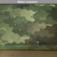 thumbnail image 6 of Ambesonne Camo Place Mats Set of 4, Glass Effect Abstract, Standard Size, Pale Green Brown Green, 6 of 6