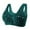 84#Dark Green, variant on for Older Women 2025 - Front Closure No Underwire, Full Coverage Summer Breathable Bra, Push Up Wireless Bralette for Seniors