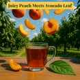thumbnail image 2 of 2 Pack Avocado Leaf Tea Peach Blend, 2 of 10