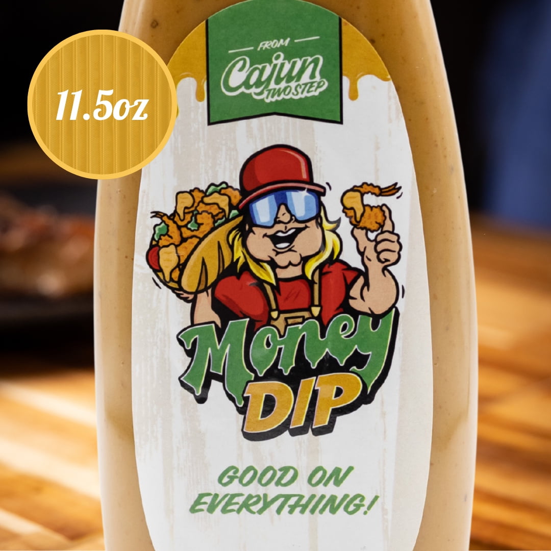 Cajun Two Step Money Dip, Dipping Sauce, 11.5 oz