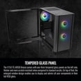 thumbnail image 4 of Thermaltake V150 TG Breeze ARGB Computer Case Black, 4 of 6