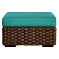 RSH Décor Indoor Outdoor Single Ottoman Cushion, 24" x 20" x 4", Cancun ...