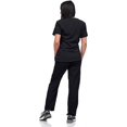 thumbnail image 3 of V Neck Unisex Scrub Set, Top and Pants Lightweight Stretch Fabric for Home Attendant and Nurse Uniform, 3 of 5