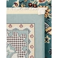thumbnail image 7 of Unique Loom Narenj Collection Area Rug - Sheffield (10' x 13' 1" Rectangle Blue/Beige), 7 of 7