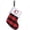 C, variant on 8inches Initial Monogram Christmas Stocking Red Buffalo Plaid Christmas Stocking with Embroidered Letter Personalized Mini Christmas Stocking White Plush Xmas Stocking for Xmas Tree Fireplace Decor