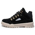 thumbnail image 1 of Bottines pour Hommes Rétro à Lacets Talon Bas Chaussures Décontractées Extérieures, 1 of 7