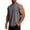 Gray, variant on Mens Athletic Tank Tops Workout Muscle Gym Athletic Sleeveless Shirts Casual Vintage Acid Wash Summer Beach Vacation Cotton Tops