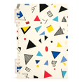 thumbnail image 7 of FORMRS 1-Subject Spiral Notebook 8" x 5" College Ruled 60 Refillable Sheet A5 Hard Cover, 2 Pack, Retro Triangles, 7 of 7