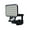 Black, variant on 3/4/5/8inch LED Working Light Portable Battery Lighting Working Light Flashlight Emergency Lighting Hand Camping Light
