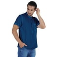 thumbnail image 3 of Atasi Short Kurta Mandarin Collar Tee Solid Short Sleeve Henley Shirt With Pocket, 3 of 7