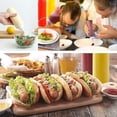 thumbnail image 5 of Leak-free Set Of 2 Durable Clear Food Dispenser Squeeze Squirt Bottle Griddle Accessory With Cap For Sauces, Oil, Condiments, 5 of 5