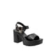 thumbnail image 2 of Zapatilla Mujer Kipon Plataforma Tacon negro 23, 2 of 6