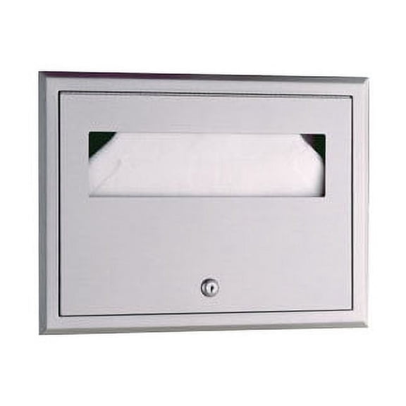 Bobrick B-301 Stainless Steel Recessed Seat-Cover Dispenser