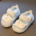 thumbnail image 2 of REDARER Baby Girls Sandals Soft Sole First Toddler Shoes Breathable Summer Casual Footwear,18-24 Months, 2 of 6