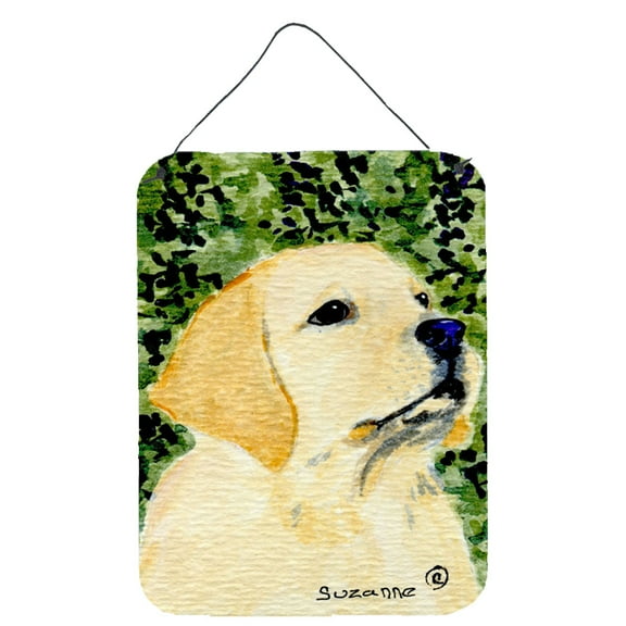 Caroline's Treasures SS8803DS1216 Labrador Wall or Door Hanging Prints, 12x16, multicolor
