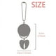 thumbnail image 2 of Musica corchea observa negro blanco Colgante de ala, 2 of 3