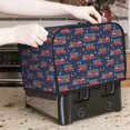 thumbnail image 6 of Rateoe Fire Truck 1 Pattern Toaster Covers 2 Slice Wide Slot,Bread Machine Cover,Bread Dust Cover & Fingerprint Protection,Appliance Covers, 6 of 7