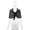 Black, variant on Tinglu Bikini Cover Up Beach Skirt Summer Swimwear Sarong Women Short Wrap
