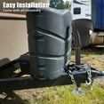 thumbnail image 5 of 3500lbs Electric Tongue Jack for A-Frame Trailer with Front LED, Camper RV Heavy Duty Power Trailer Jack, 18'' Lift, DC 12V Electric Trailer Jack, 5 of 7