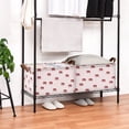 thumbnail image 3 of Yayeee Foldable Storage Basket for Shelves Waterproof Cloth Bins with Handles, Cartoon Elephant Pattern, 3 of 7