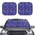 thumbnail image 2 of Wukai Ice Hockey Players With Puck Car Front Windshield Sun Shade,Sun Visor Shield Block Automotive Interior Protector Blocks UV Rays-Medium, 2 of 6