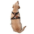thumbnail image 2 of Naloa Brown Football On Black Pet Harness Vest with Traction Rope, Adjustable No-Choke Dog Vest for Outdoor, Walking - X-Large, 2 of 4