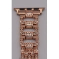 thumbnail image 3 of JewelTech 4 - Women Apple Watch Strap - Braided Pattern and Zircon Studded, 3 of 9