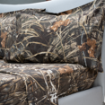 thumbnail image 3 of Max-4 Printed Polycotton Camo Sheet Set Rustic Style, Camouflage & Hunting Themed Sheets by Visi-One, Brown, 3 of 4