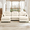 Beige, variant on Bocarali Cloud Couches for Living Room, Modular Sectional Sofa, 74" L-Shape Modular Couch with Movable Ottoman, Oversized Sectional Couch with Deep Seat