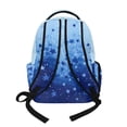 thumbnail image 3 of SEANATIVE Kids' School Backpack 17 Inch Large Capacity School Bag Book Bag Adjustable Shoulder Straps Casual Daypack for Elementary Middle School Boys Girls, Star Blue Gradient, 3 of 7