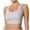 Grey, variant on Sports Bras for Women Large Bust Sensation Built in Cup Breathable Back Support Bra for Running and Fitness Wireless Bras for Women Red,M