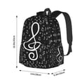 thumbnail image 4 of Mochila Jbofyee Music Laptop para hombre y mujer de 16,9 x 11 x 6,3 pulgadas, 4 of 9