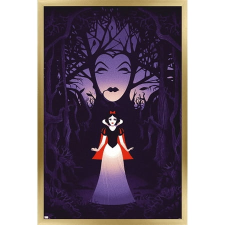 Disney Princess - Snow White - Good vs Evil Wall Poster, 14.725" x 22.375", Framed