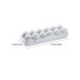 thumbnail image 2 of unbranded Organizador Para Huevos En Refrigerador Color Con Ranuras Protectoras Y Superficie Lisa, 2 of 8