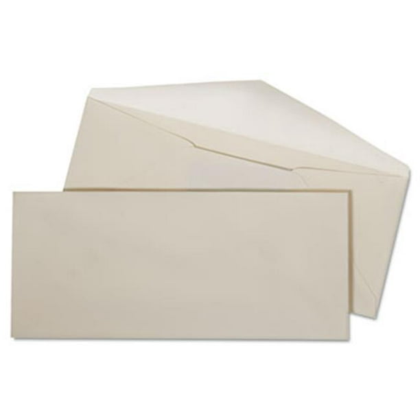 Neenah Paper 20570 Grues Crête Enveloppe 100% Coton&44; 9,5 x 4,13&44; Blanc Naturel&44; 500 Boîtes